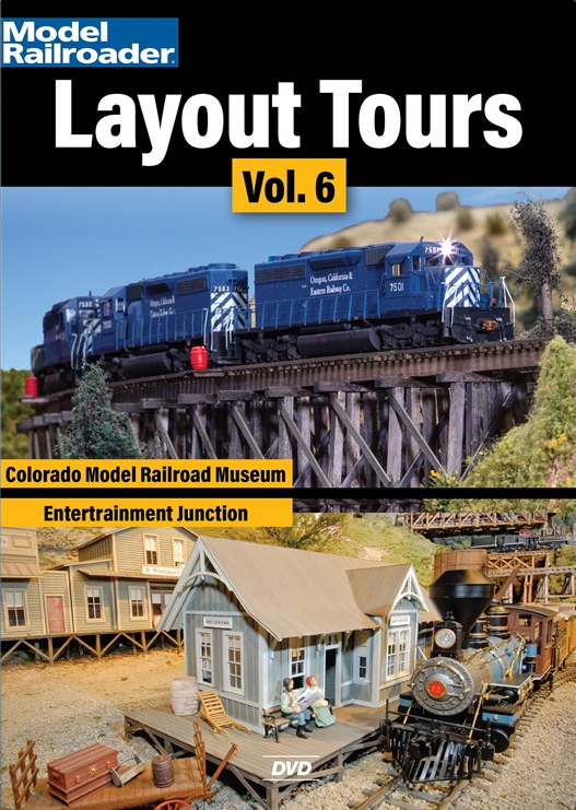 Kalmbach 15378 Model Railroader Layout Tours Volume 6 DVD