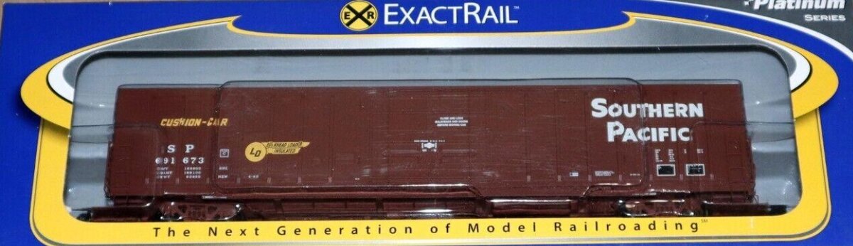 ExactRail EP-80500-7 HO Southern Pacific PC&F 62' Insulated Box Car #691673