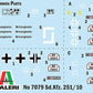 Italeri 7079 1:72 Sd.Kfz. 251/10 Military Vehicle Model Kit