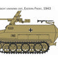 Italeri 7079 1:72 Sd.Kfz. 251/10 Military Vehicle Model Kit