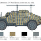 Italeri 15769 1:56 Sd. Kfz. 222/223 Military Vehicle Model Kit