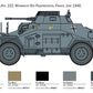 Italeri 15769 1:56 Sd. Kfz. 222/223 Military Vehicle Model Kit