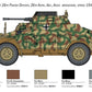 Italeri 15769 1:56 Sd. Kfz. 222/223 Military Vehicle Model Kit