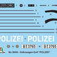 Italeri 3666 1:24 VW Golf Polizei Plastic Model Kit