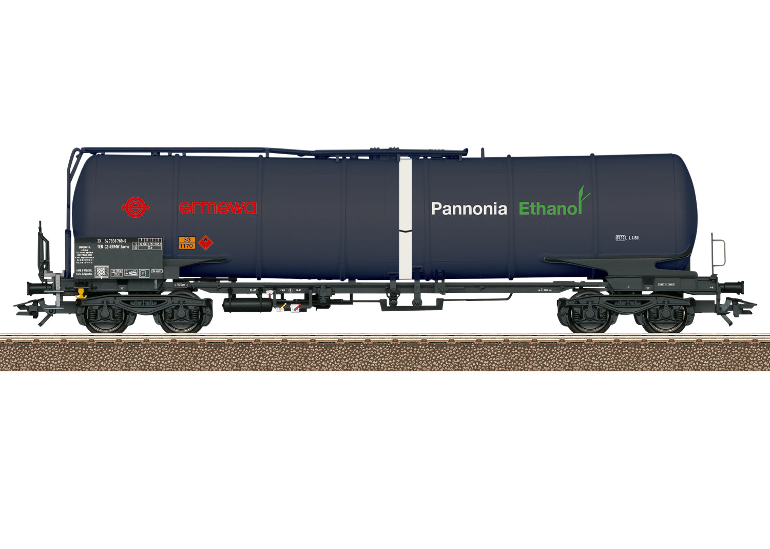 Trix 24225 HO Ermewa Type Zacns Tank Car