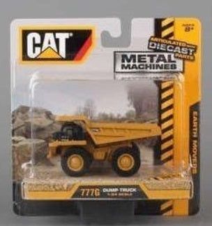 Toy State Industrial CAT39514 1:98 Earth Movers 777G Dump Truck Metal Machines