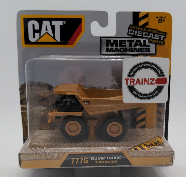 Toy State Industrial CAT39514 1:98 Earth Movers 777G Dump Truck Metal Machines