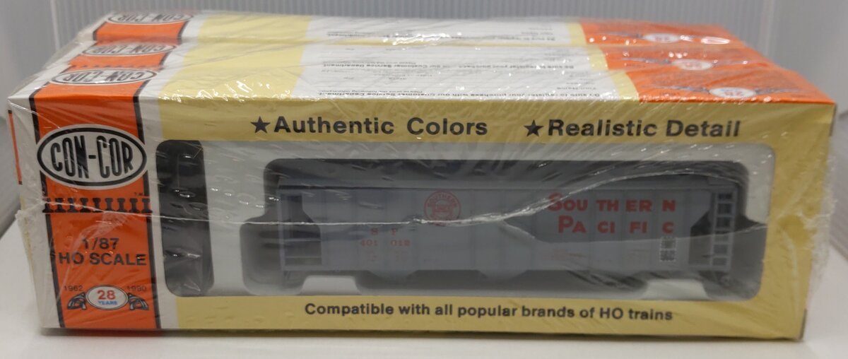 Con-Cor 0001-950301 HO Southern Pacific PS-2 Cov 3-Bay Hopper Kit (Set of 3)