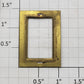 Lionel 217-4 Brass Window Frame Insert