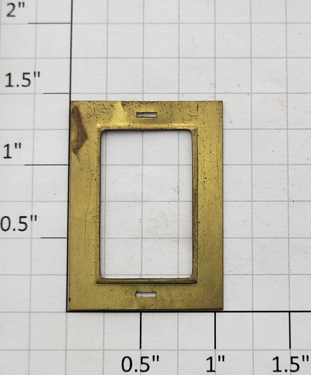 Lionel 217-4 Brass Window Frame Insert