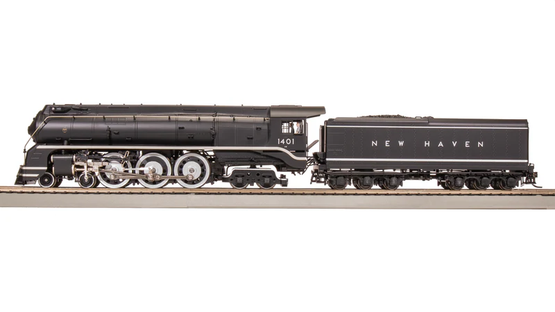 Broadway Limited 7870 HO NH Block Lettering I-5 Steam Locomotive Sound/DCC #1401