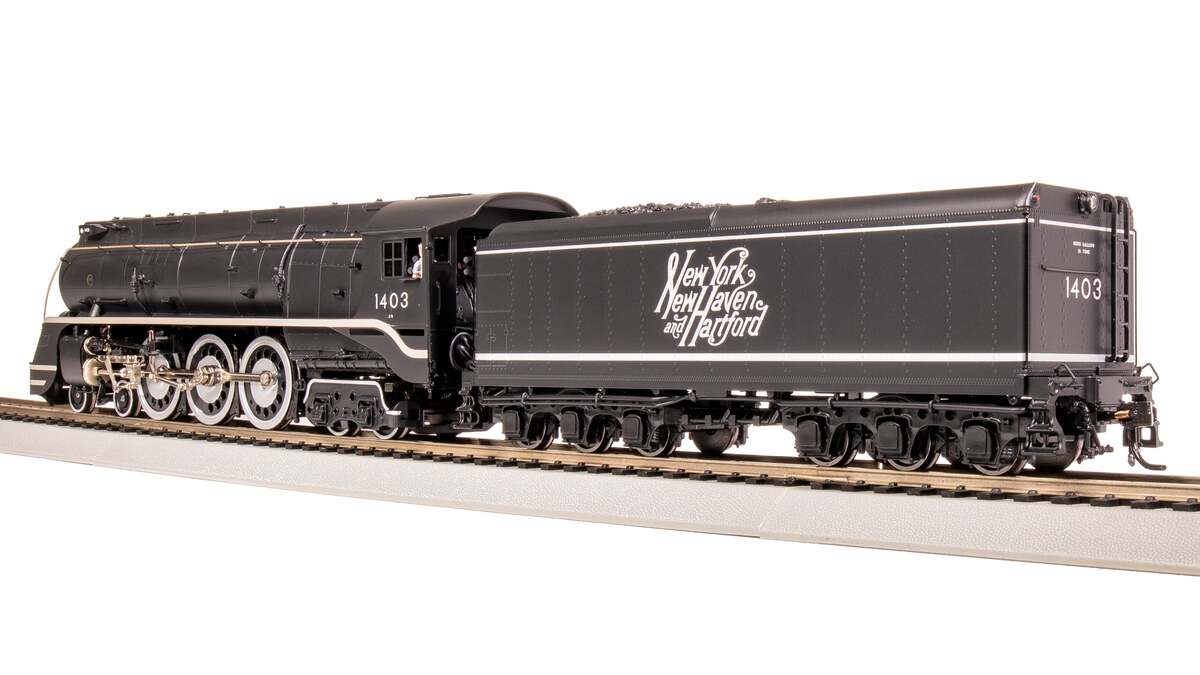 Broadway Limited 7874 HO NH Large Script I-5 Steam Locomotive Sound/DCC #1403