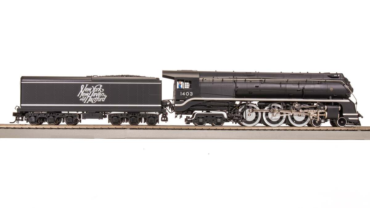 Broadway Limited 7874 HO NH Large Script I-5 Steam Locomotive Sound/DCC #1403