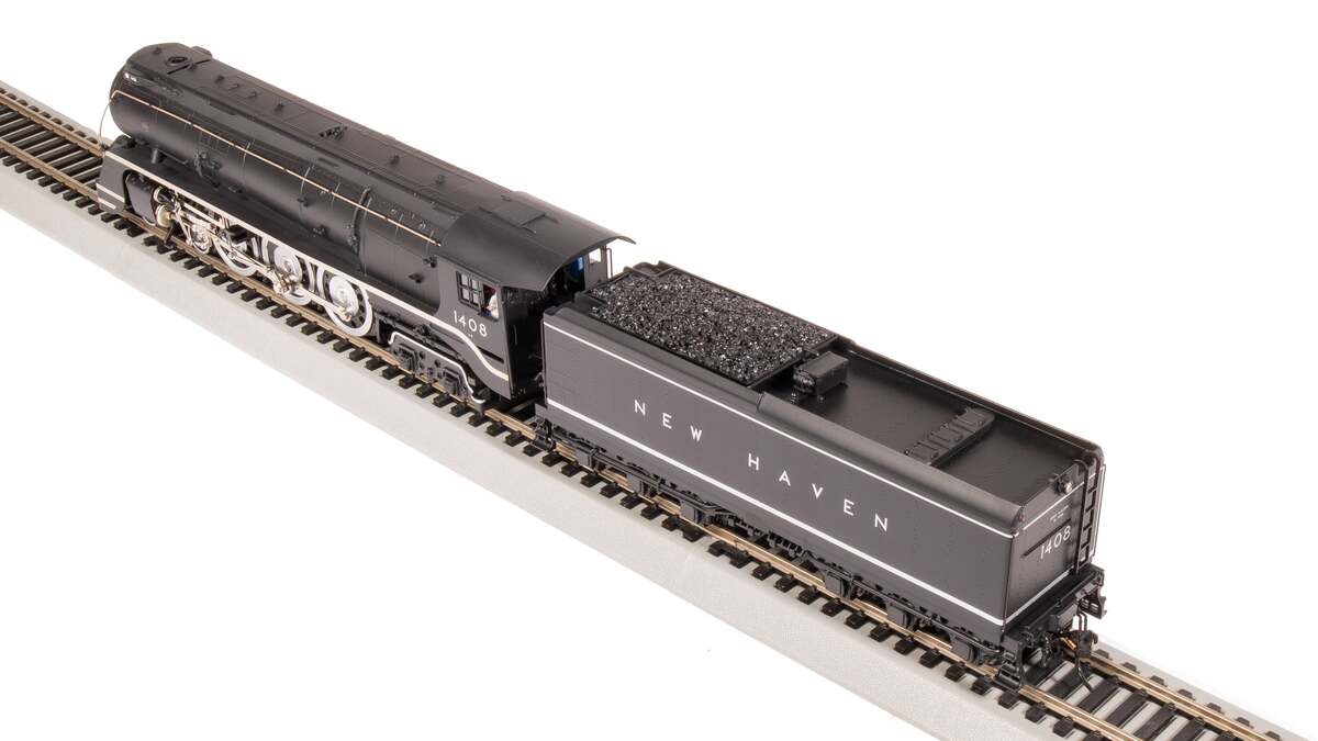 Broadway Limited 7871 HO NH Block Lettering I-5 Steam Locomotive Sound/DCC #1408