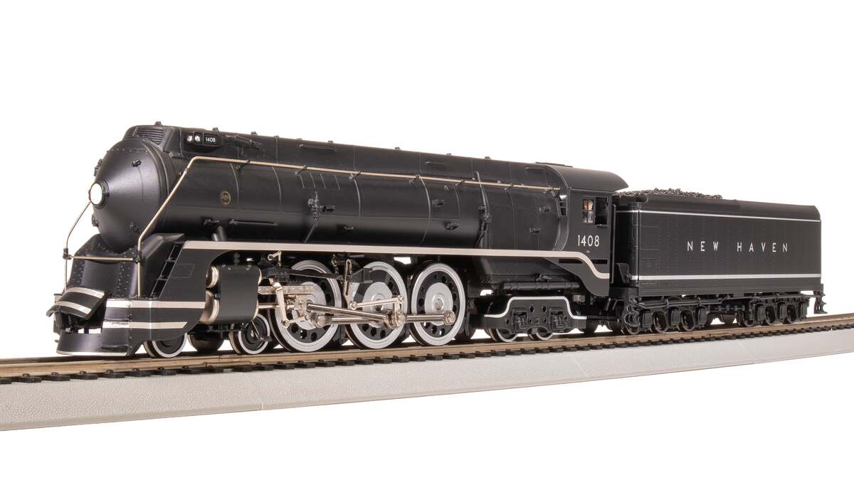 Broadway Limited 7871 HO NH Block Lettering I-5 Steam Locomotive Sound/DCC #1408