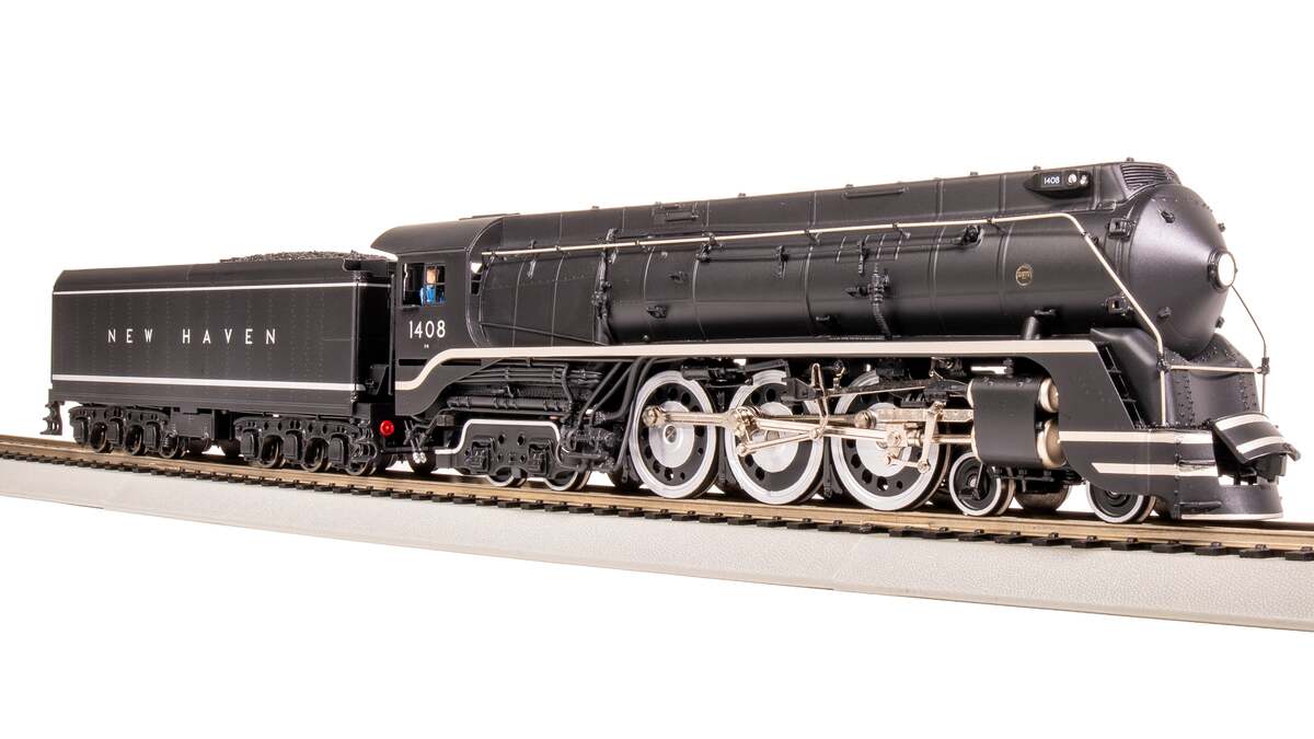 Broadway Limited 7871 HO NH Block Lettering I-5 Steam Locomotive Sound/DCC #1408