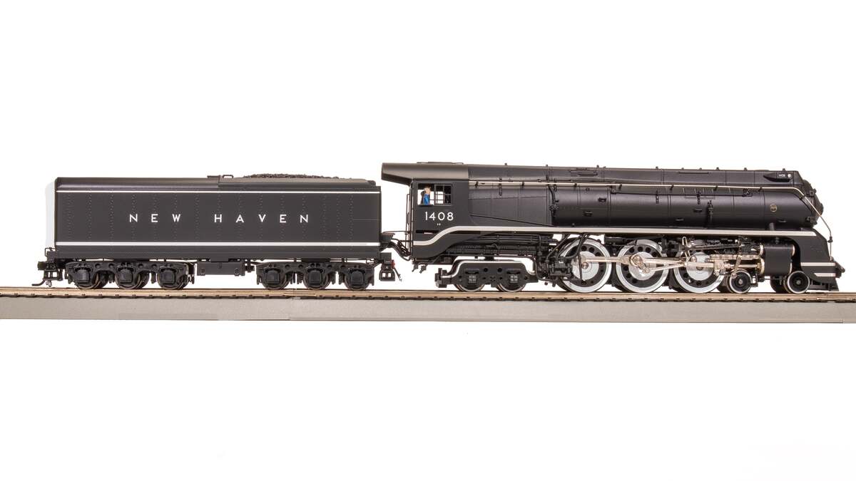 Broadway Limited 7871 HO NH Block Lettering I-5 Steam Locomotive Sound/DCC #1408