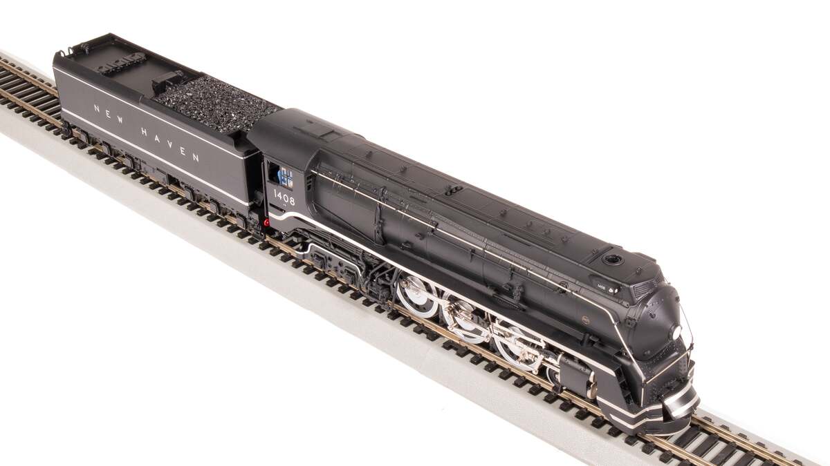 Broadway Limited 7871 HO NH Block Lettering I-5 Steam Locomotive Sound/DCC #1408