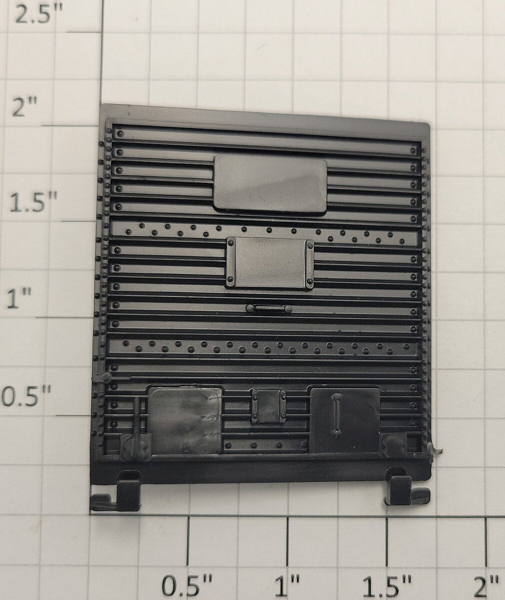 Lionel 6464-7 Black 5-Panel Boxcar Door with Door Guides