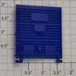Lionel 7800-12 Royal Blue 5-Panel Boxcar Door with Door Guides