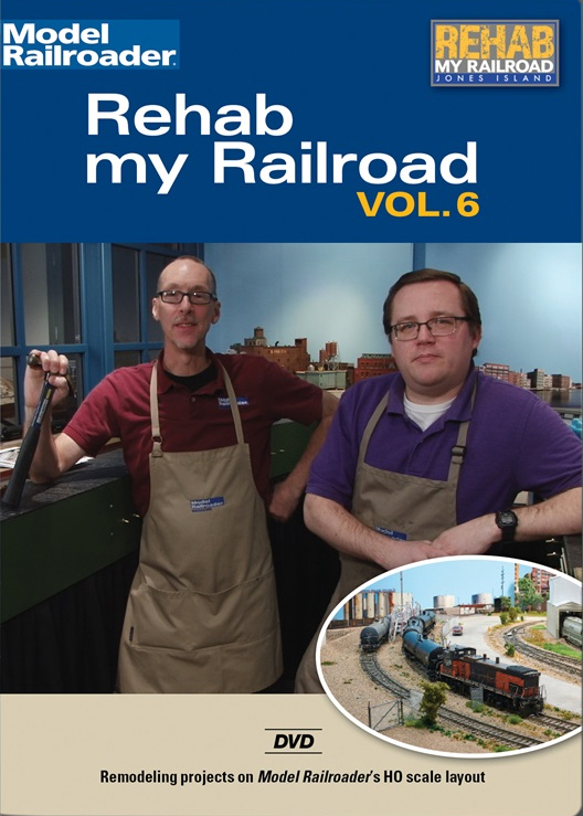 Kalmbach 15380 Model Railroader Rehab My Railroad Vol 6 DVD