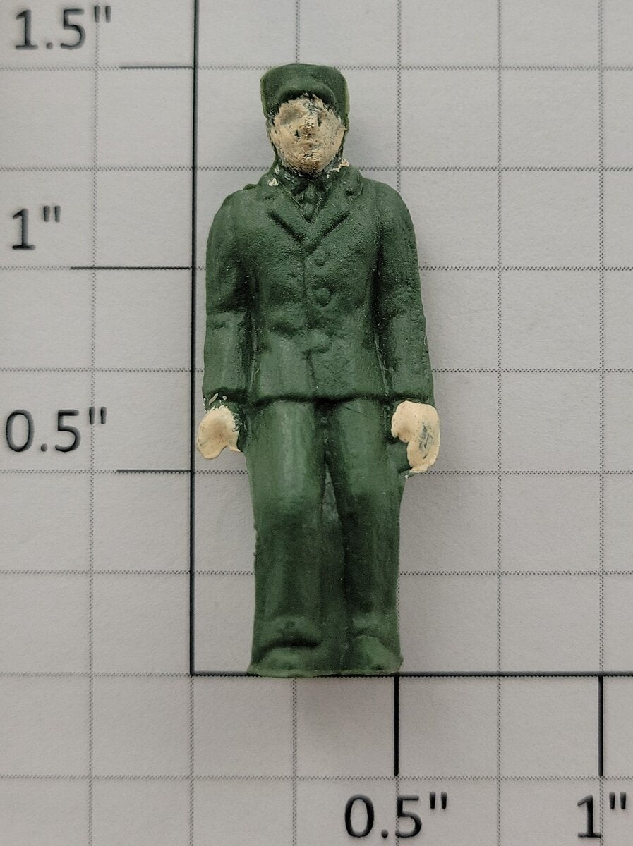 Lionel 445-25 O Gauge Green Painted Hands and Face Figure
