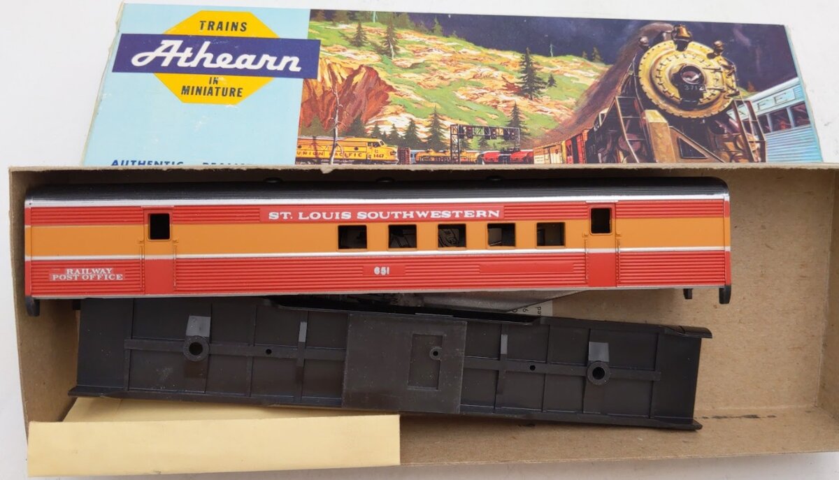 Athearn 5961 HO Bev-Bel Corp St Louis Southwestern RPO # 651 Kit