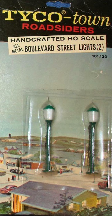 Tyco 101 HO Boulevard Lights (Pack of 2)