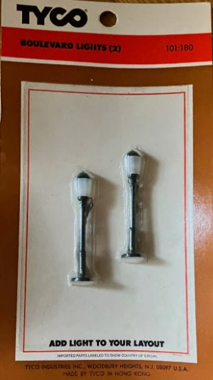 Tyco 101 HO Boulevard Lights (Pack of 2)