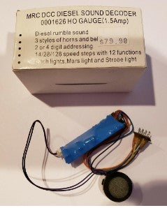 MRC 0001626 HO Gauge DCC Diesel Sound Decoder