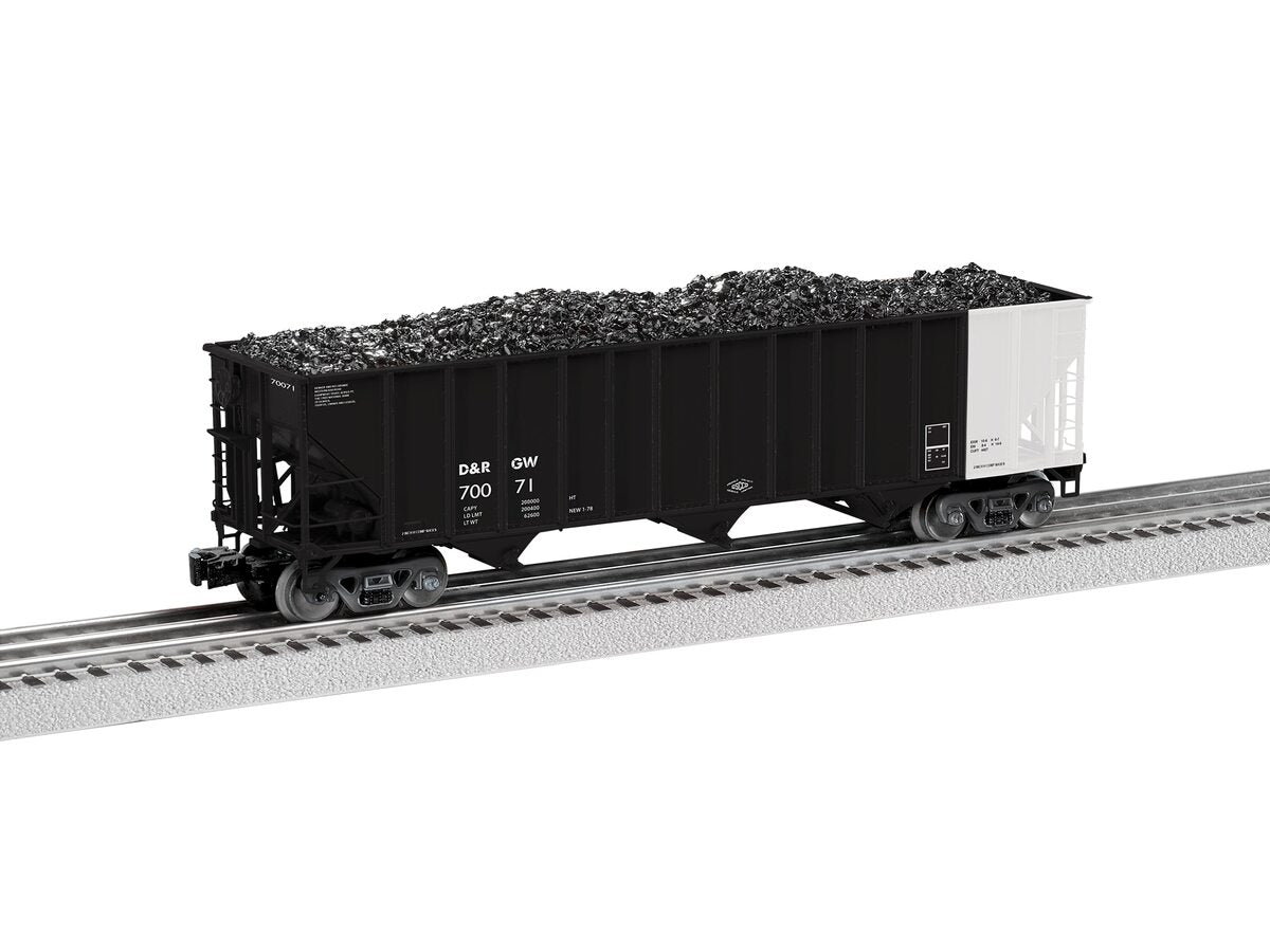 Lionel 2326099 O Denver and Rio Grande Western 100T Hopper C (Pack of 2)