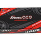Gens Ace 46002S60X6 7.4V/4600mAh 2S LiPo Battery 60C with 4mm Bullets
