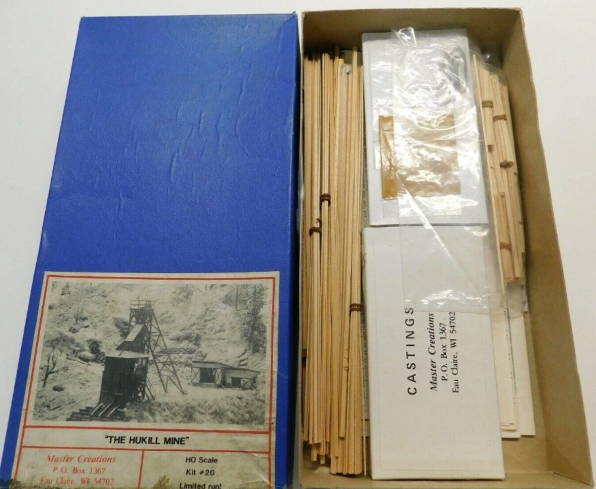 Master Creations 20 HO Scale The Hukill Mille Craftsman Kit LN/Box