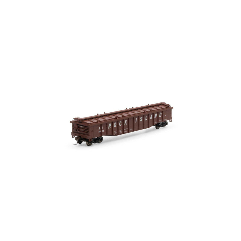 Roundhouse 82118 HO Rock Island 50' Covered Gondola #3849