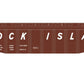 Roundhouse 82118 HO Rock Island 50' Covered Gondola #3849