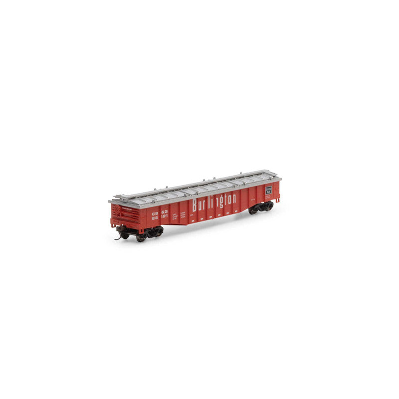 Roundhouse 82107 HO Chicago, Burlington and Quincy 50' Covered Gondola #83121