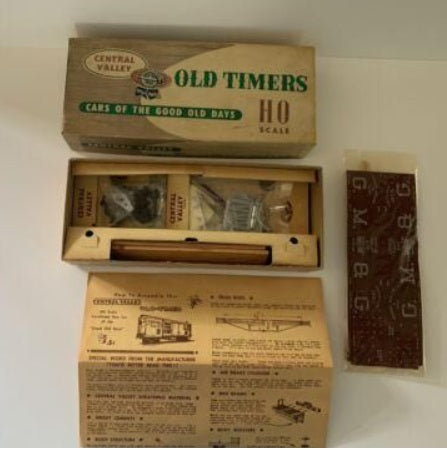 Central Valley Models R-92 HO Georgia Midland & Gulf Ventilated Box Car Kit
