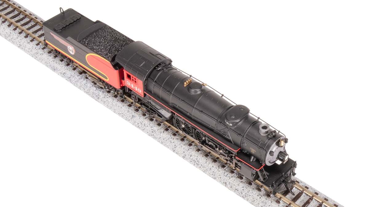 Broadway Limited 7982 N ATSF Heavy Pacific 4-6-2 Steam Loco with Sound/DCC #3449