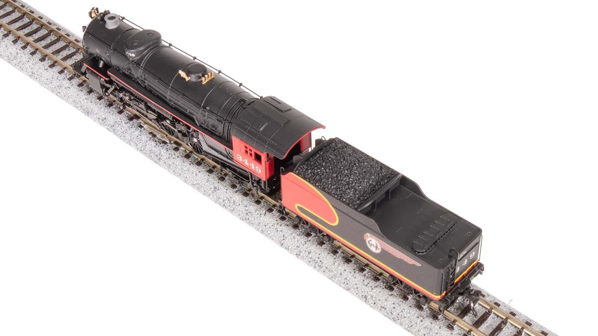 Broadway Limited 7982 N ATSF Heavy Pacific 4-6-2 Steam Loco with Sound/DCC #3449