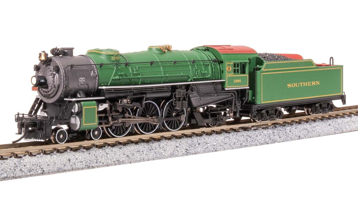 Broadway Limited 7987 N SOU Heavy Pacific 4-6-2 Steam Locomotive Sound/DCC #1386