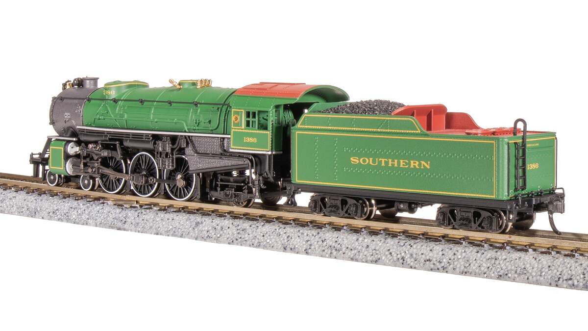 Broadway Limited 7987 N SOU Heavy Pacific 4-6-2 Steam Locomotive Sound/DCC #1386
