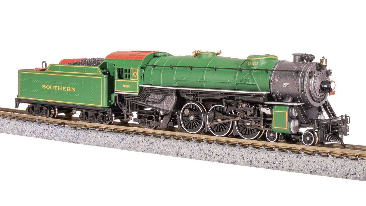 Broadway Limited 7987 N SOU Heavy Pacific 4-6-2 Steam Locomotive Sound/DCC #1386