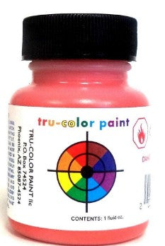 Tru-Color 119 Railroad Color Acrylic Paint PW Orange - 1 oz. Bottle