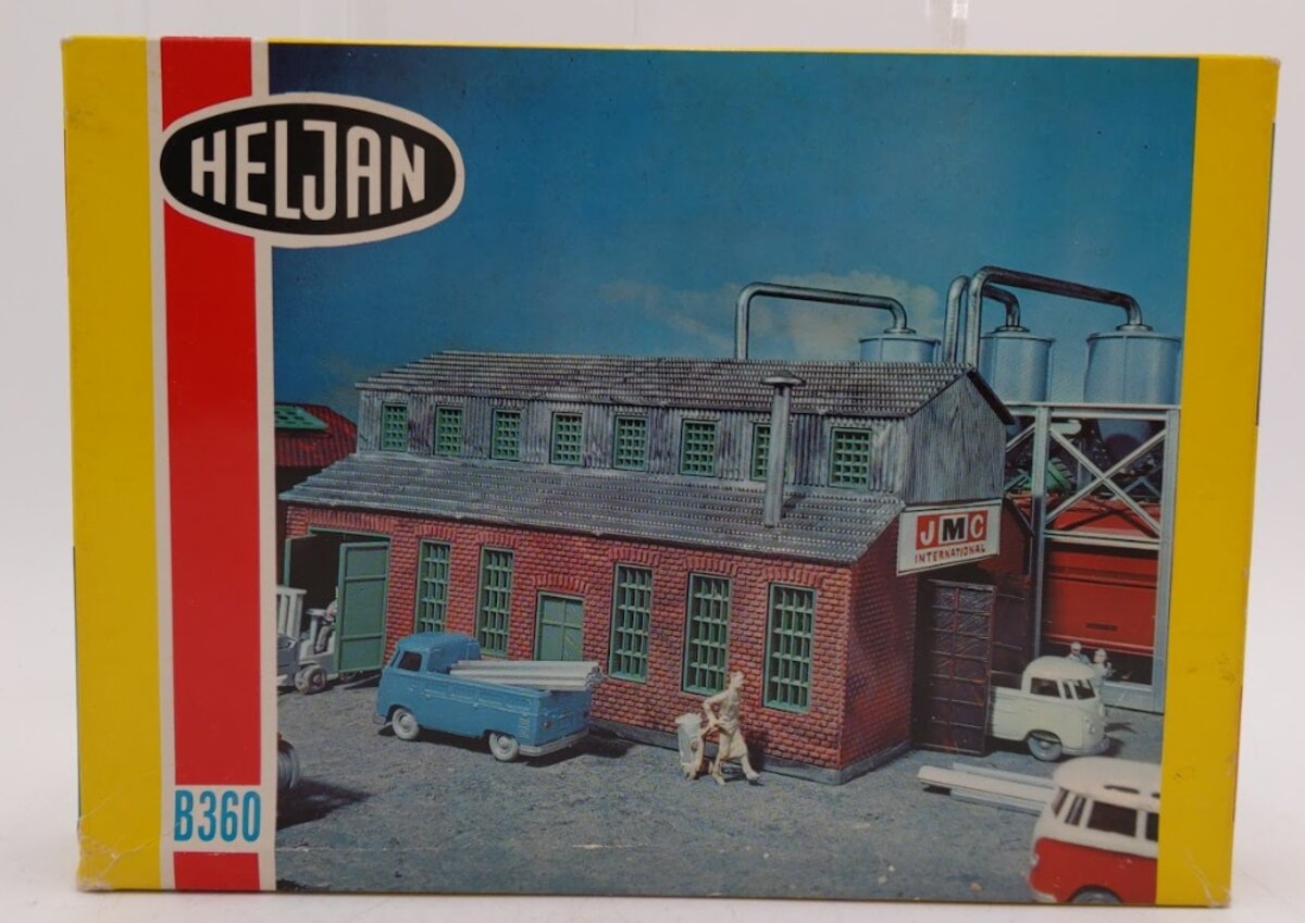 Heljan B360 HO Scale JMC International Factory Building Plastic Kit