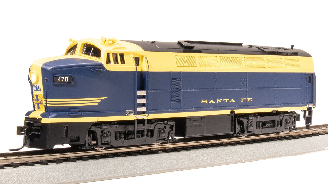 Broadway Limited 7699 HO ATSF RF-16 Sharknose A Diesel Loco - Sound/DC/DCC #470C