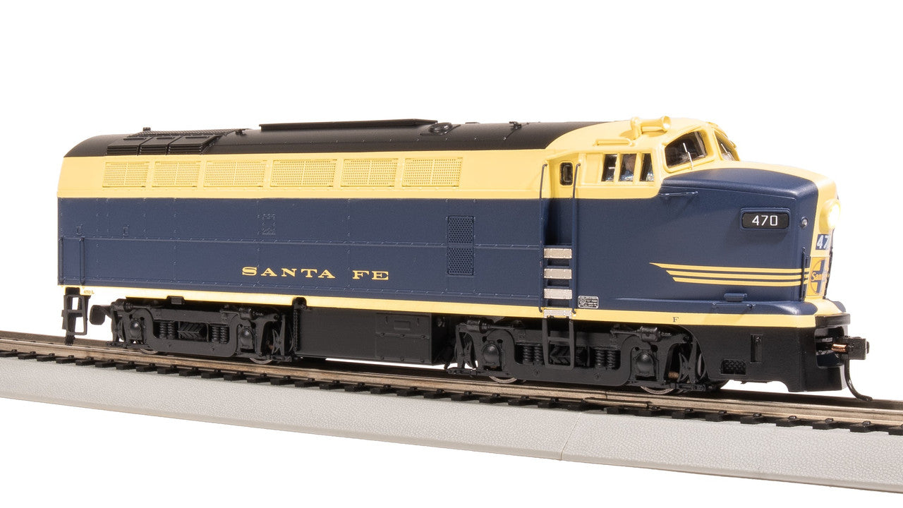 Broadway Limited 7699 HO ATSF RF-16 Sharknose A Diesel Loco - Sound/DC/DCC #470C