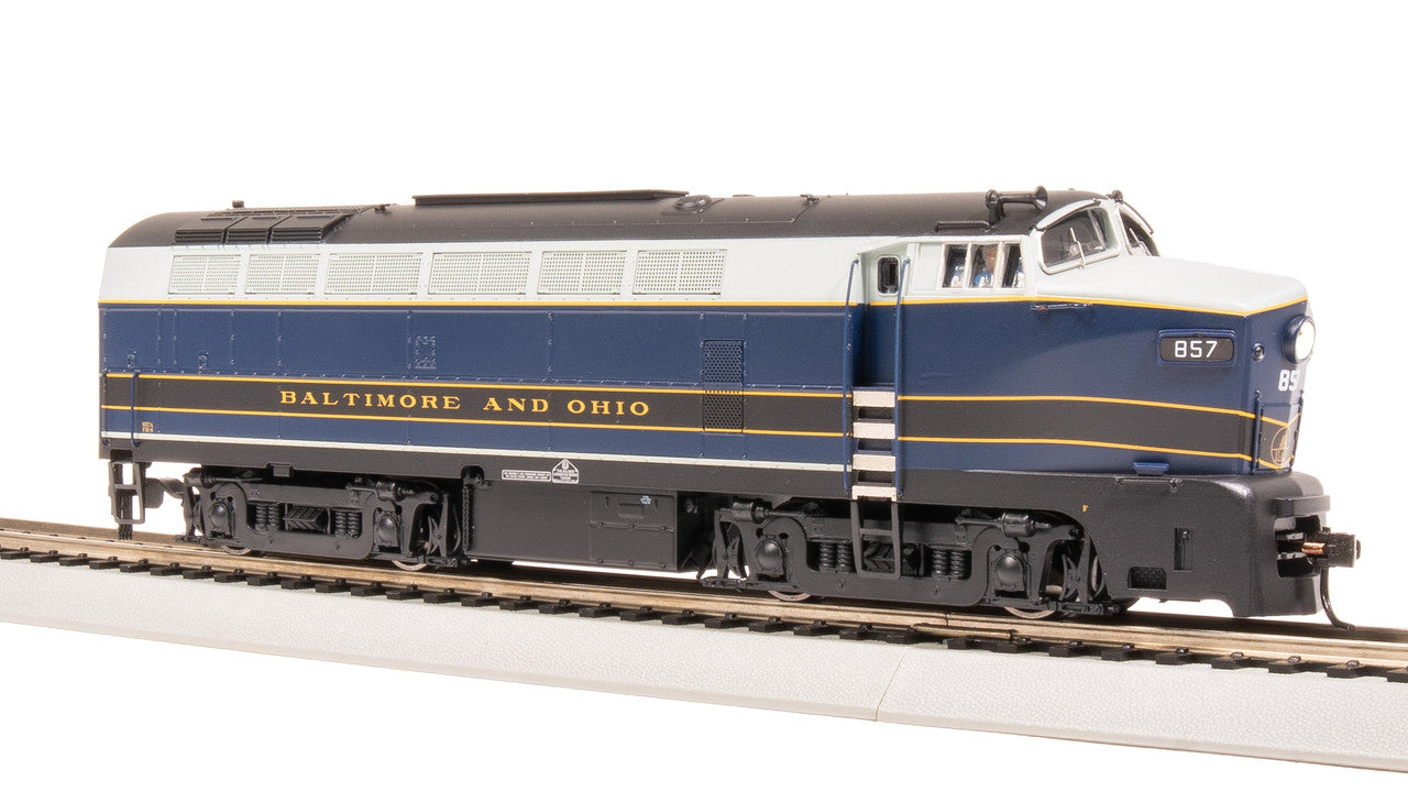 Broadway Limited 7695 HO B&Od RF-16 Sharknose A Diesel Loco - Sound/DC/DCC #857