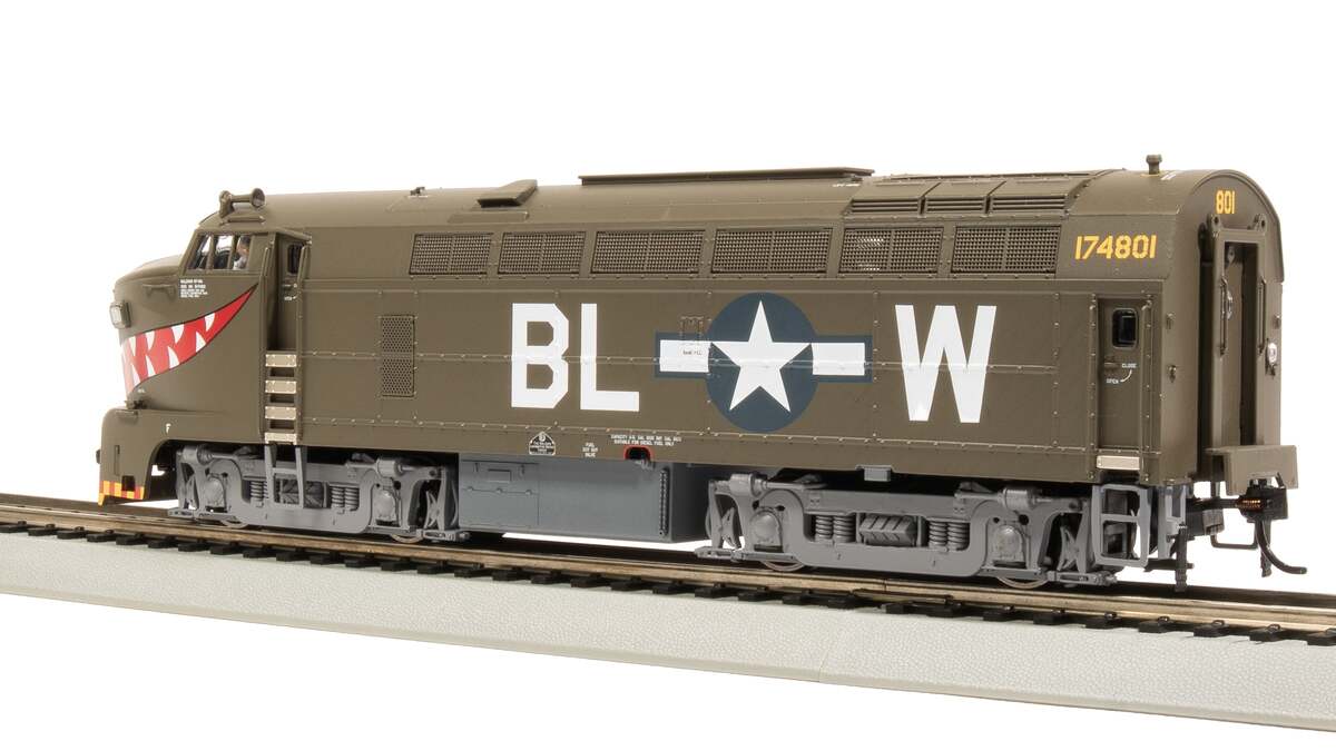 Broadway Limited 7711 HO USAF RF16 Sharknose A Diesel Loco w/Sound & DCC #801