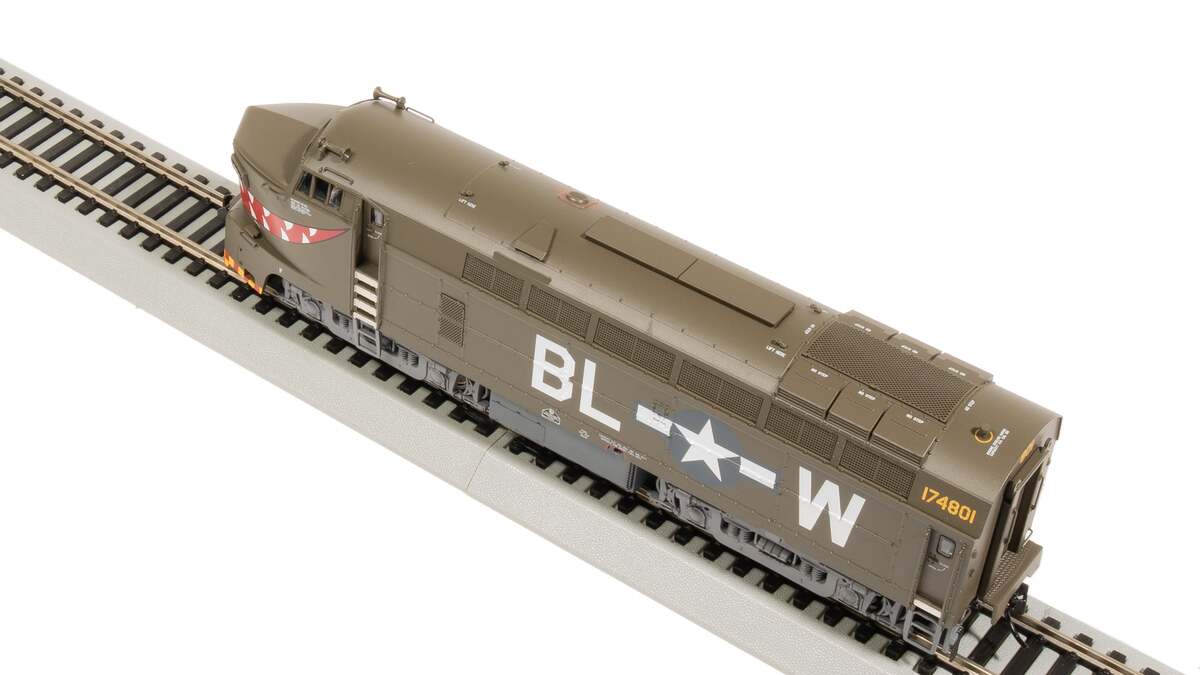Broadway Limited 7711 HO USAF RF16 Sharknose A Diesel Loco w/Sound & DCC #801
