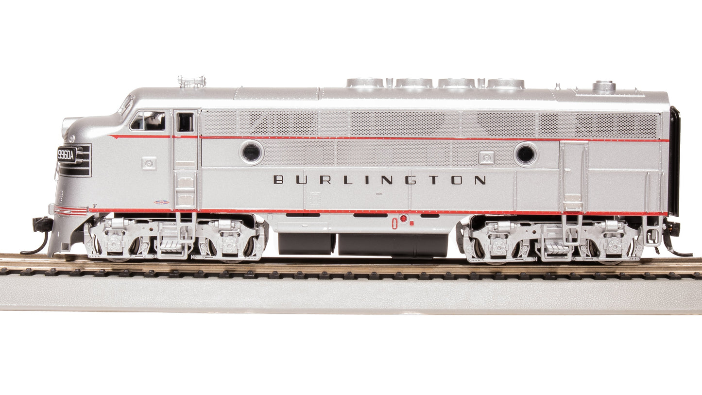 Broadway Limited 8170 HO CBQ EMD F3A Diesel Locomotive with Sound & DCC #9960C